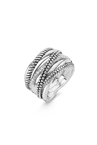 Ti Sento ring - 12066ZI